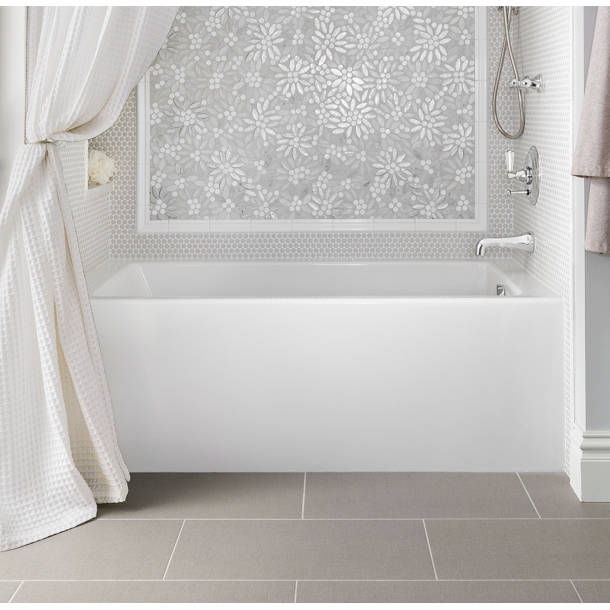 Hydro Systems Sydney 60" x 34" Alcove Soaking Acrylic Bathtub Perigold